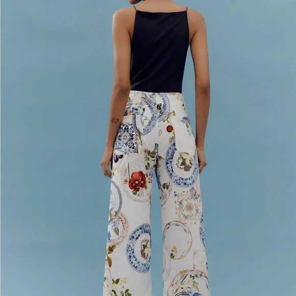 - Anthropologie Maeve Colette cropped pants - Picture 3 of 3